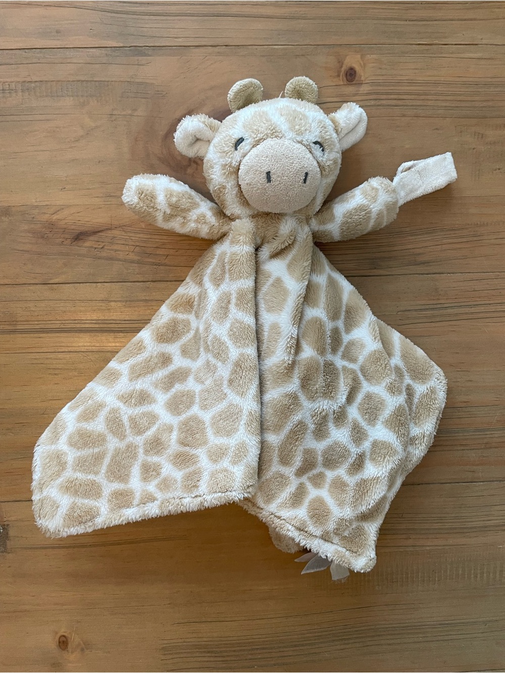 Carter’s Giraffe Lovey Pacifier Holder Baby Infant Toy Plush Security Blanket
